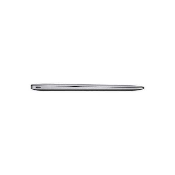 APPLE MacBook Retina 12" 2016 m3 - 1,1 Ghz - 8 Gt RAM - 256 Gt SSD - Space Grey - Kunnostettu - Erittäin hyvä kunto - Refurbished Grade B