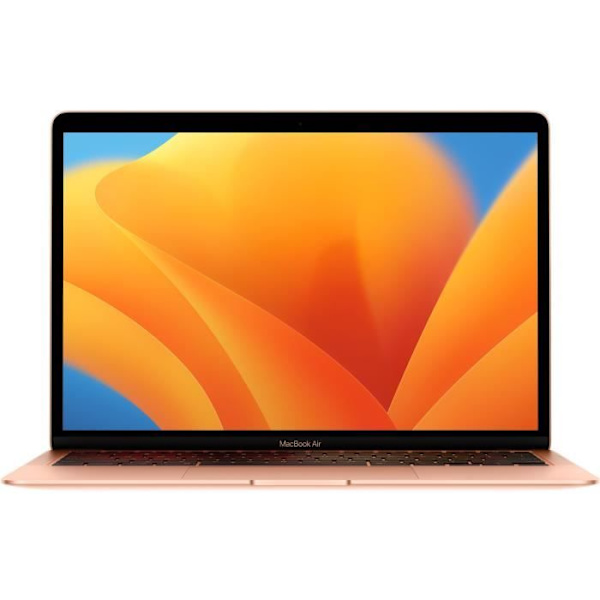 MacBook Air 13" Apple M1 3.2 Ghz 8 GB 256 GB SSD Gold (2020) - Nyt batteri - Renoveret - Fremragende stand - Refurbished Grade A+
