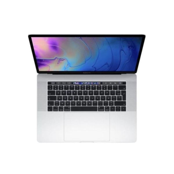 MacBook Pro APPLE Retina TouchBar 15" 2018 i7 2,6 Ghz 32 GB 512 GB SSD Silver - Renoverad - Mycket bra skick - Refurbished Grade B - Swedish keyboard
