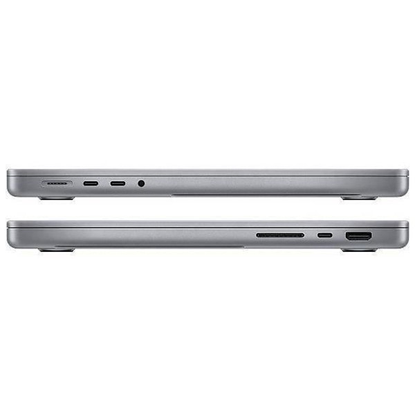 MacBook Pro Retina 14" 2021 Apple M1 Max 3,2 Ghz 64 Gt 2,048 TB SSD Space Harmaa - Kunnostettu - Hyvä kunto - Refurbished Grade C