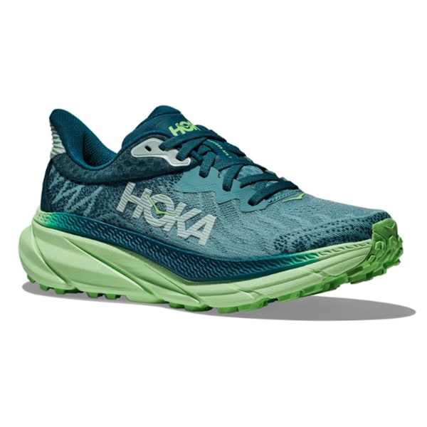 HOKA ONE ONE Challenger ATR 7 Herrskor Lågprofil Löpskor för Asfalt Green 42.5