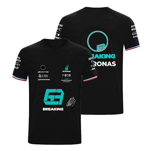 2025 Off Road Racing T-skjorte, Team Driver T-skjorte Basic Kort Ermet Tee, Unisex Stil For Menn Og Kvinner Gave Til F1 Racing Fans #3 M