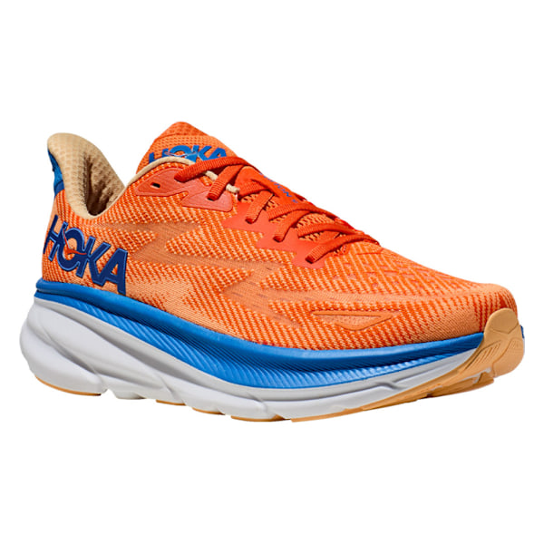 HOKAONE ONE CLIFTON 9 Herrskor Mesh Lågskor Löparskor för Väg Orange Blue 39