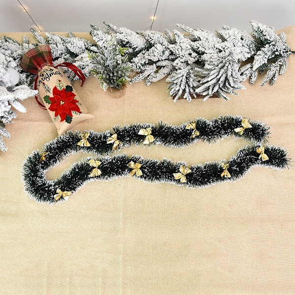 Julgransmatta Jul Dekoration gold 2M