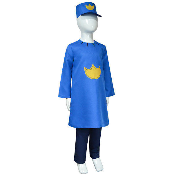 Lasten Dog Man -asu Halloween-jouluun, naamiaisasusteet, cosplay, 6-13 vuotta 140cm