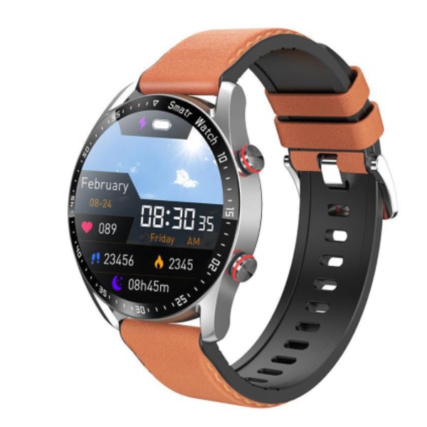 Herr/Kvinnor Vattentät Smartwatch Bluetooth iPhone Samsung D