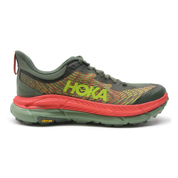 HOKA ONE ONE Mafate Speed 4 Mesh Herr Löparskor Låg Profil Army Green 39