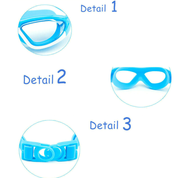 Simglasögon Simglasögon Justerbar silikon för barn light blue
