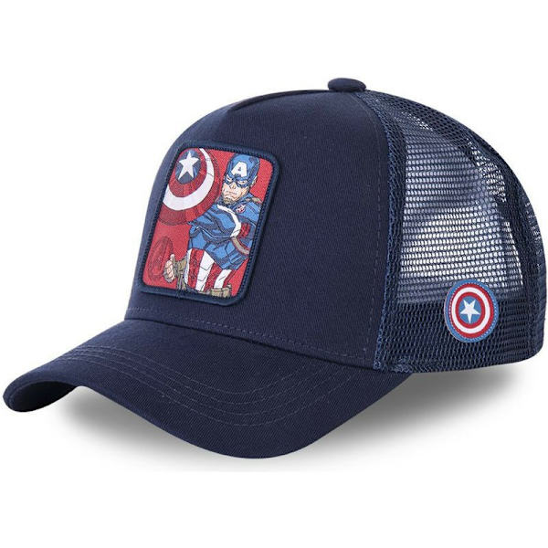 Herr & Dam The Avengers Trucker Mesh Baseballkeps Snapback Sommarkeps Spiderman G