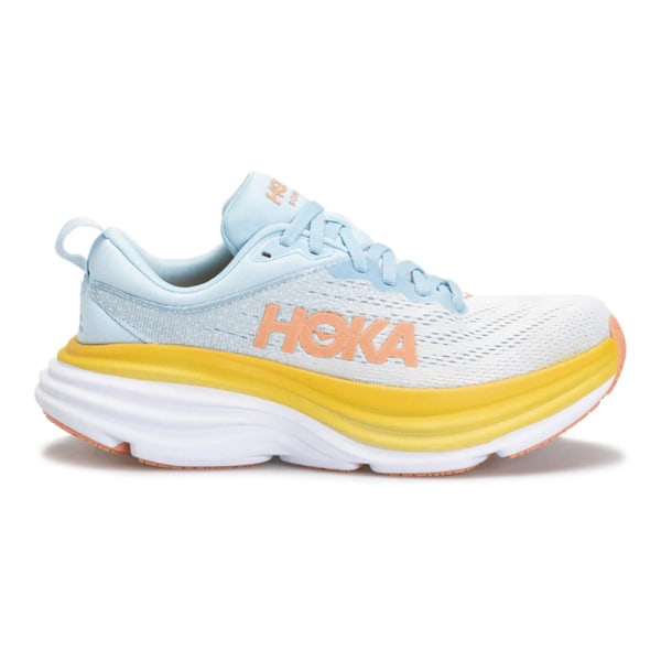 HOKA ONE ONE Bondi 8 Textile Damskor Lågtoppiga Löparskor för Asfalt Blue 37