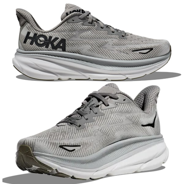 HOKA ONE ONE CLIFTON 9 Damskor Mesh Låg-Topp Löparskor för Asfalt #1 36.5