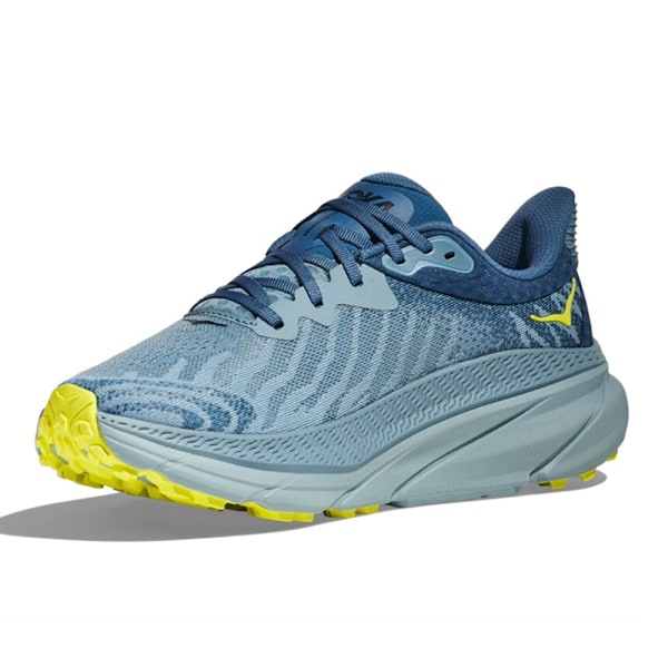 HOKA ONE ONE Challenger ATR 7 Damskor Lågprofil Löpskor för Asfalt Peacock Blue 38