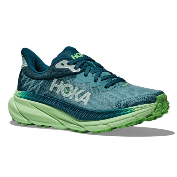 HOKA ONE ONE Challenger ATR 7 Damskor Lågprofil Löpskor för Asfalt Green 37