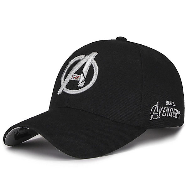 Herr Basebollkepsar Vår Casual All-Match Peaked Caps Solhattar black D