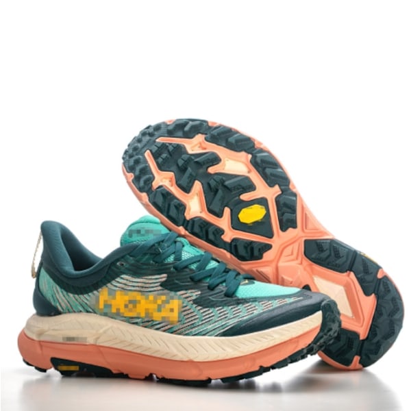 HOKA ONE ONE Mafate Speed 4 Mesh Herr Löparskor Låg Profil Blue Green 40