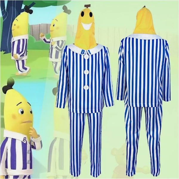 Halloween Cosplay Banaanit Pyjamassa Asu Tv-sarja Asu Banaanit Pyjamassa Asu Banaanit Asu One Size