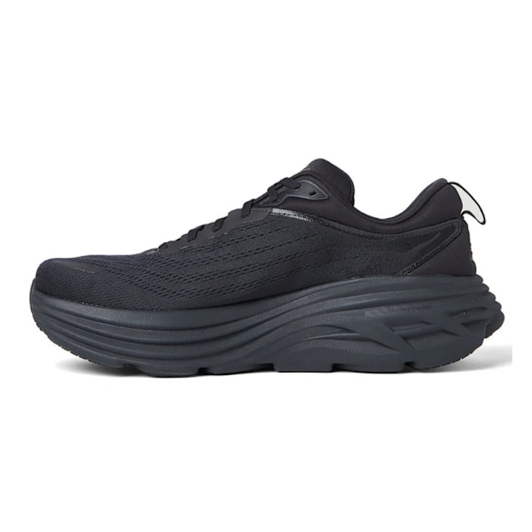 HOKA ONE ONE Bondi 8 Textile Damskor Lågtoppiga Löparskor för Asfalt Black 40.5