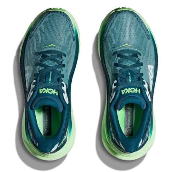 HOKA ONE ONE Challenger ATR 7 Damskor Lågprofil Löpskor för Asfalt Green 38.5