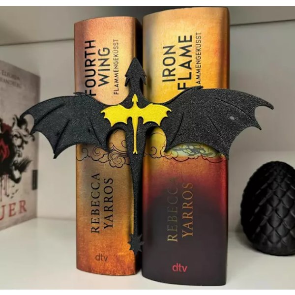 Dragon Book Insert - Fourth Wing Dragons, Fourth Wing Double Dragon Book Inserts
