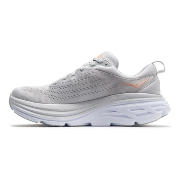 HOKA ONE ONE Bondi 8 Textile Damskor Lågtoppiga Löparskor för Asfalt Grey 36