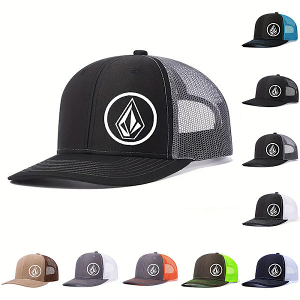 Unisex Mesh Baseball Cap Snapback Casual Udendørs Sports Solhat #6