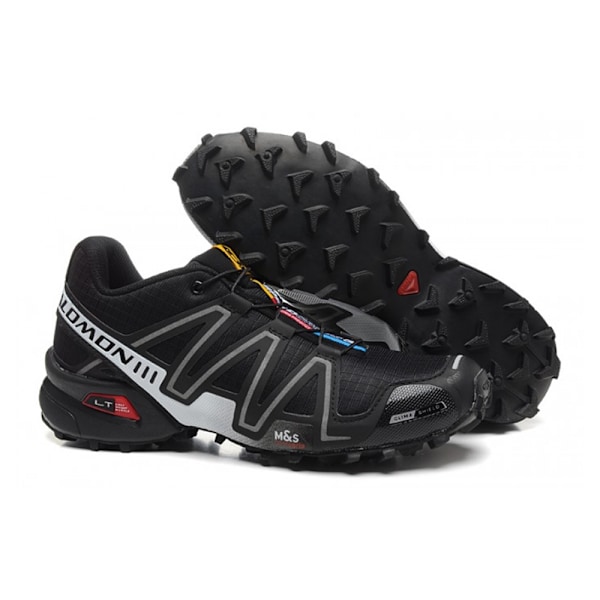 Salomon Speedcross 3 Löparskor Black Milky White Fluorescent 44