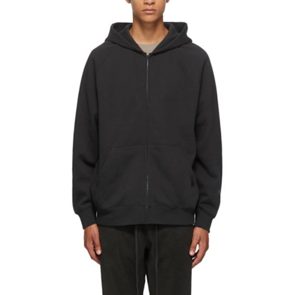 FEAR OF GOD RAGLAN FULL ZIP HOODTRÖJA Black XL