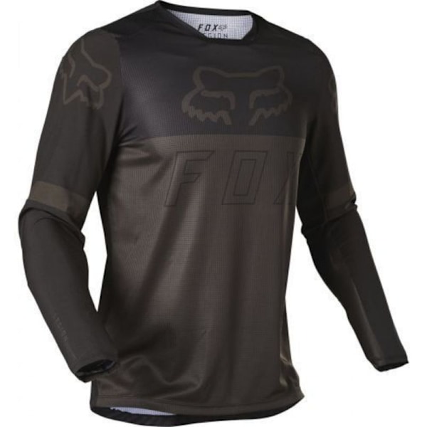 FOX Tröja Herr Outdoor Motocross Skjorta Mountainbike Långärmad Ridning Off-Road Motorcykel Snabbtorkande Tröja #2 2XL
