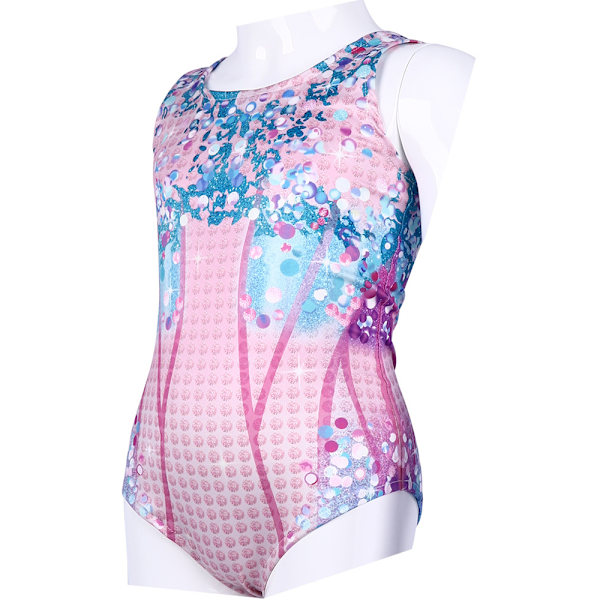 Flickors Taylor Swiftie En-delad Baddräkt, Barnens Älskares Åtsittande Kläder, Prestandakläder, Åtsittande Jumpsuit Konsert 130cm