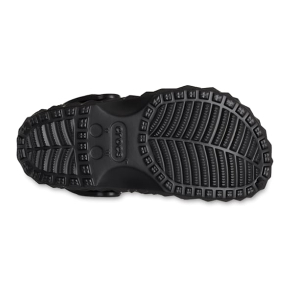 Crocs Unisex Classic Geometric Clog -tohvelit Black 44