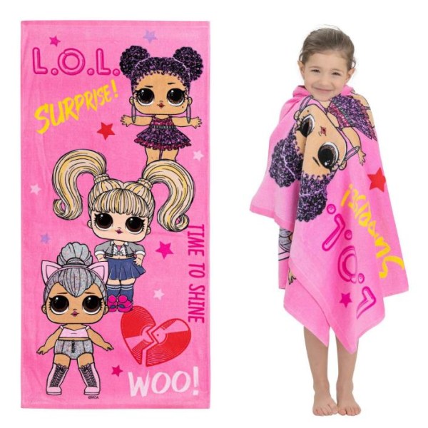 Barn Pojkar Flickor Cartoon Badhandduk Strand Snabbtorkande Poncho Badrock Mikrofiber #5 60*120cm