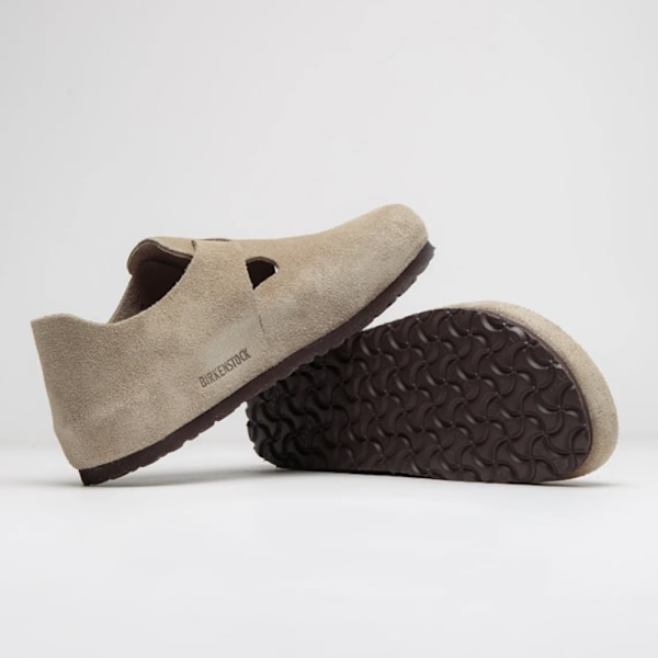 BirkenstockLondon Mockaskinn Skor Grey 40