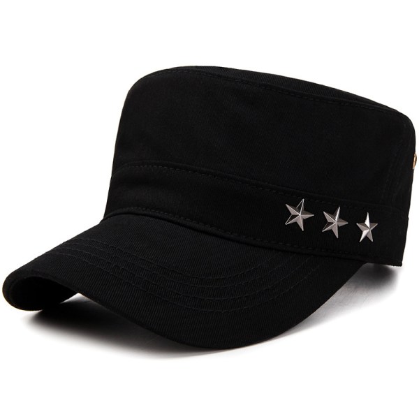 Militärhatt för utomhusbruk sommar Mode All-match Casual Sports Hat black