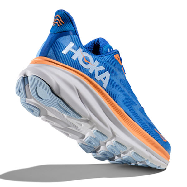 HOKA ONE ONE CLIFTON 9 Herrskor Mesh Låg-Topp Löpningstränare Blue+White 44.5