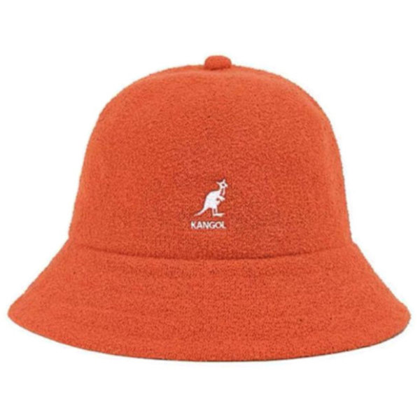 Klassinen Kangol Bermuda Bucket -hattu, rento lippis naisille ja miehille Orange