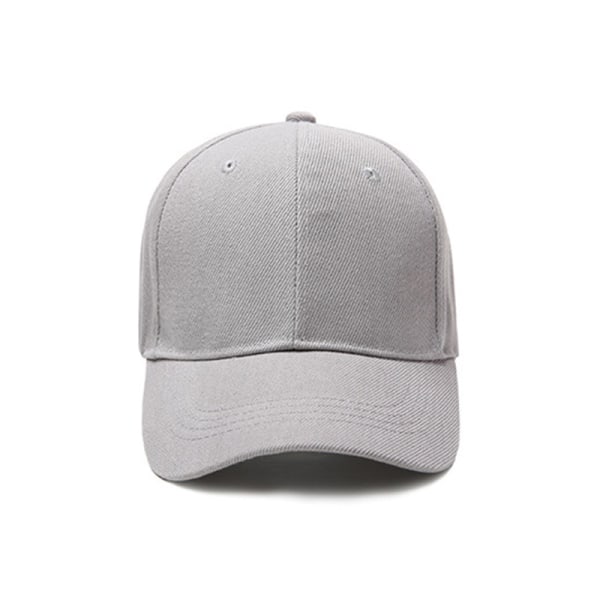 Män Kvinnor Vanlig basebollkeps Unisex cap Hip-Hop Peaked Hat White