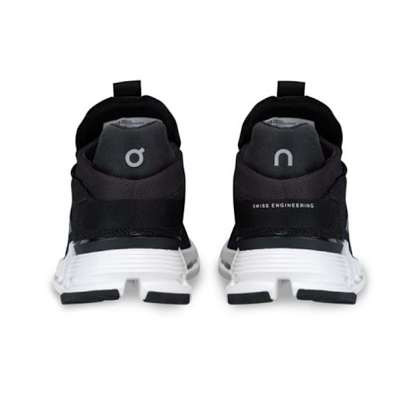 ON CLOUD 5 Herre Dame Komfortable Allround Slidstærke Skridsikre Stødabsorberende Letvægts Åndbare Stødabsorberende Lavtop Sneakers Casual Løbesko Black White 41