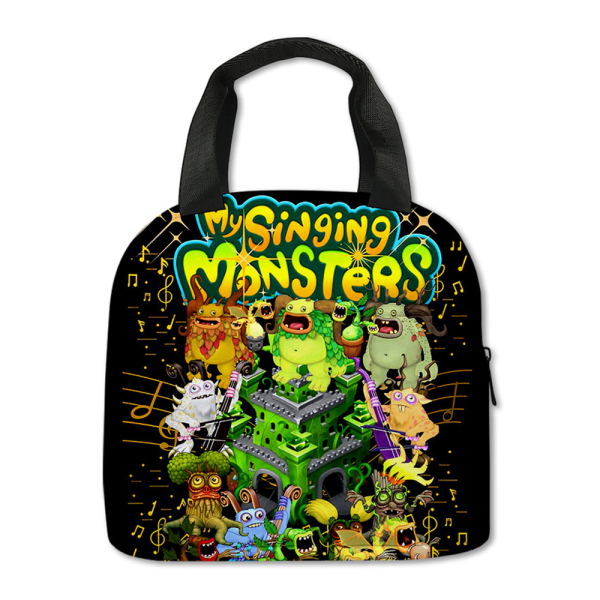 My Singing Monsters Mjukisolerad Skolmatlåda Återanvändbar E