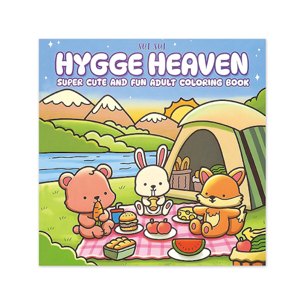 Skummel Søting Fargeleggingsbok for Voksne Tenåringer med Kawaii-Skapninger, Paperback A