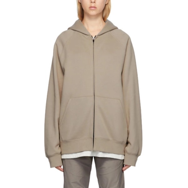 FEAR OF GOD RAGLAN FULL ZIP HOODTRÖJA Khaki XL