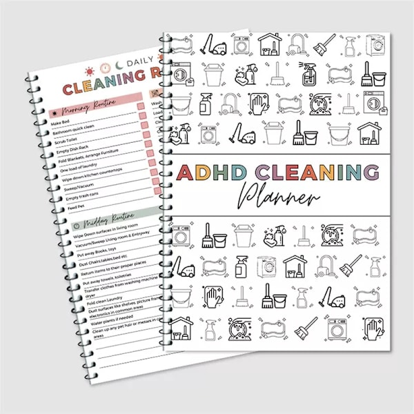 Städplaneringspaket Hushållsstädschema & Checklista Hantering