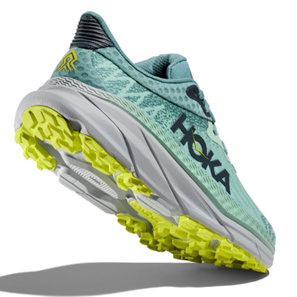 HOKA ONE ONE Challenger ATR 7 Damskor Lågprofil Löpskor för Asfalt Green + Grey 37