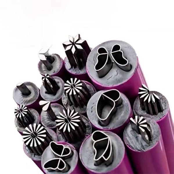 6/10/15-dels DIY Nagelstempelpenna Set Nagelsmyckesverktyg Set för Flickor Kvinnor 15pcs