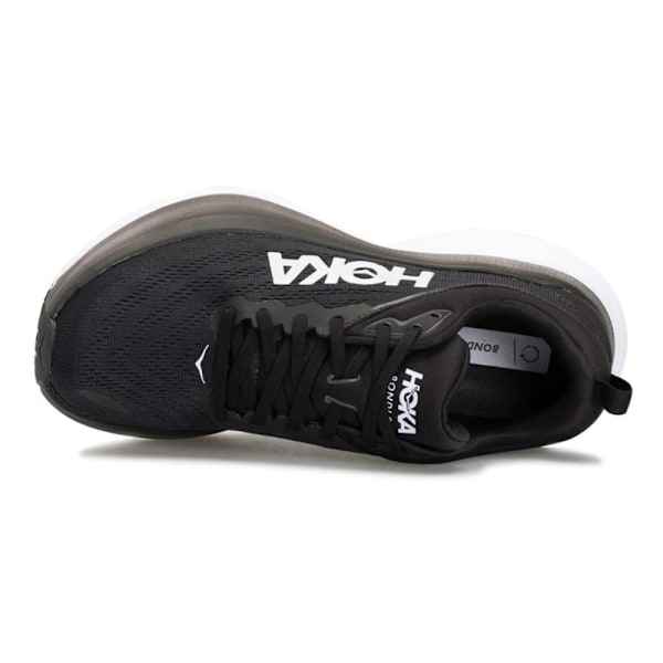 HOKA ONE ONE Bondi 8 Textile Damskor Lågtoppiga Löparskor för Asfalt Black White 38