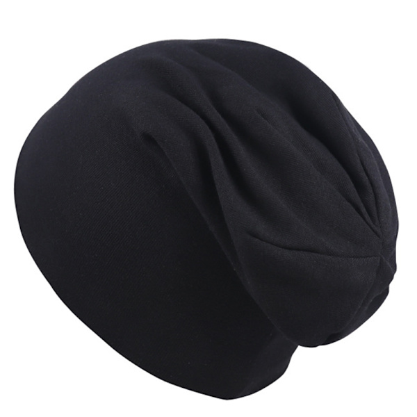Børne Vinter Strikkede Beanies Huer til Drenge Piger Varm Udendørs Black