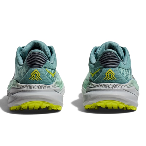 HOKA ONE ONE Challenger ATR 7 Herrskor Lågprofil Löpskor för Asfalt Green + Grey 44