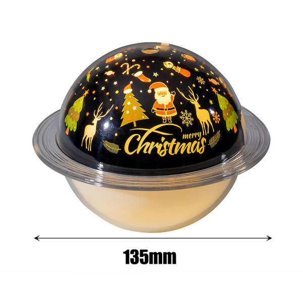 Planet Humidifier Projection Night Light för sovrum och stort rum Christmas