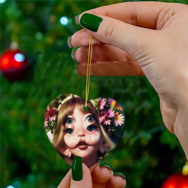 Julkalender med 24 stycken Melanie Martinez Hängande Smycken Ornamenter Presenter B