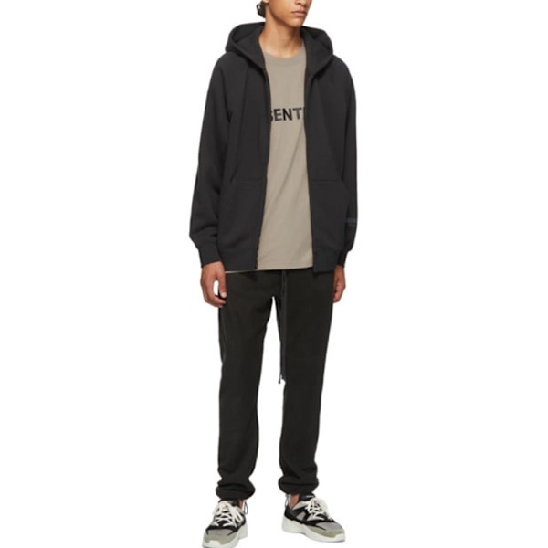 FEAR OF GOD RAGLAN FULL ZIP HOODTRÖJA Black L