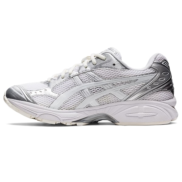 ASICS GEL-Kayano 14 Herrskor Lågprofil Löparskor för Asfalt Cream Silver White 40.5